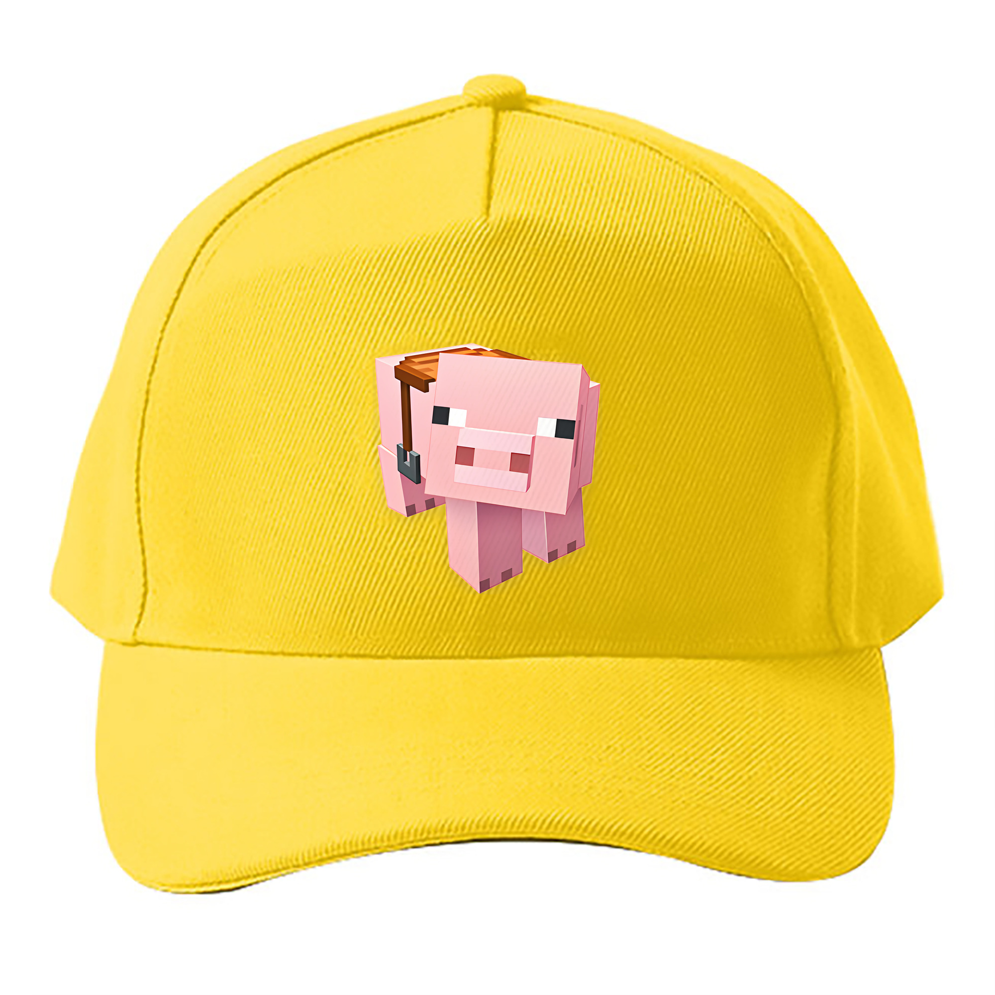 （画像用） マインクラフト ブロックの世界 Minecraft MC Block world ベースボールキャップ 綿100％ 男女兼用 帽子 スポーツ